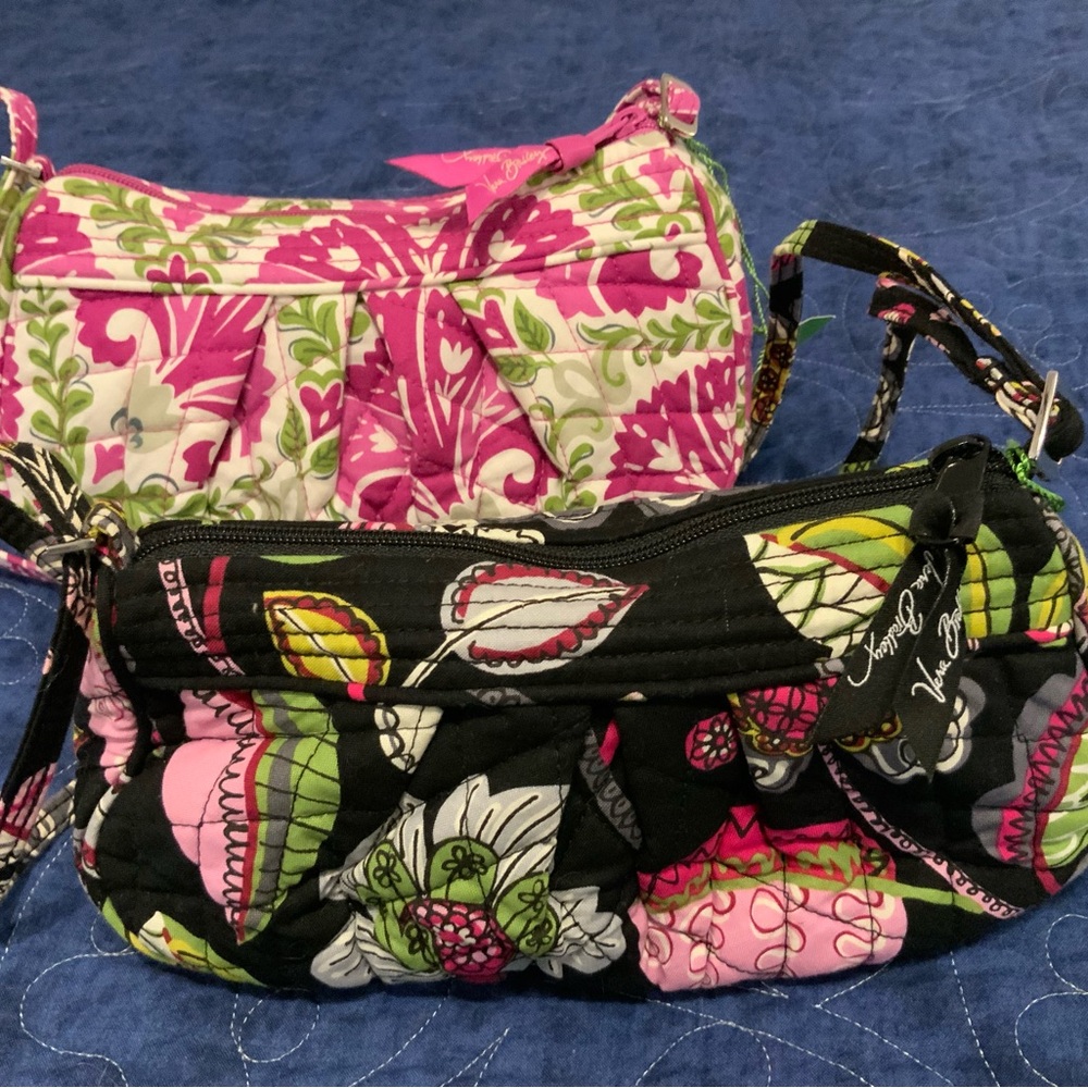 Vera Bradley Frannie Purses 2 NWT
